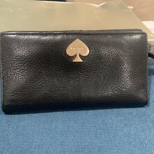 Kate spade black wallet